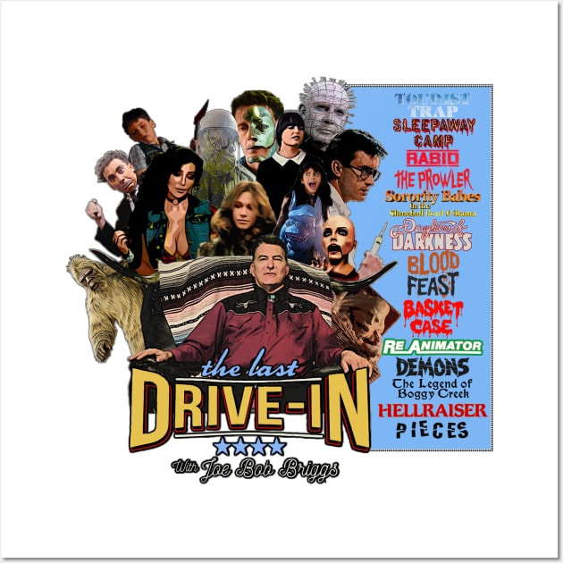 Joe Bob's Last Drive-In Wall Art by Exploitation-Vocation